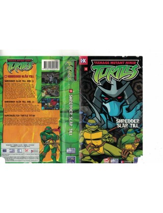 Teenage Mutant Ninja Turtles Shpedder Slår Till  VHS 